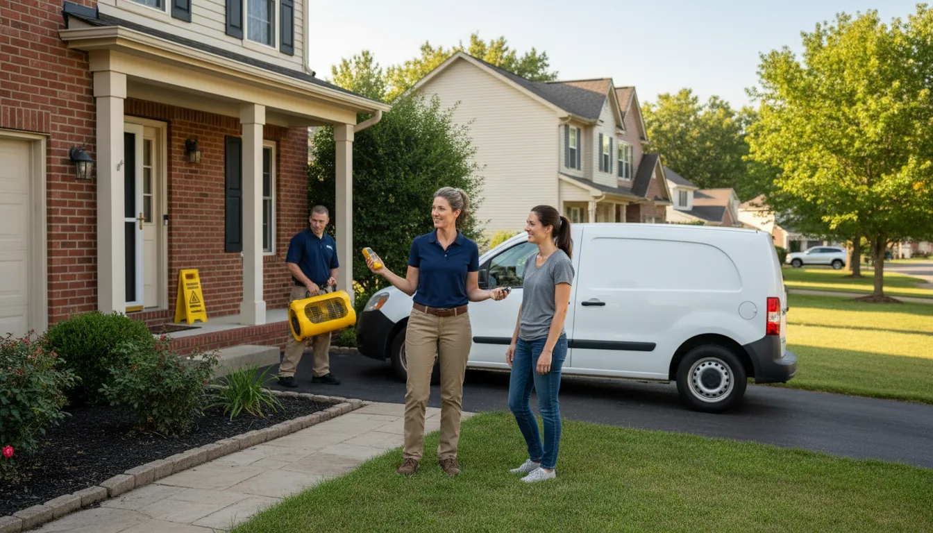Water restoration image for Flood Water Cleanup, Removal And Restoration Services in Brownsburg, VA